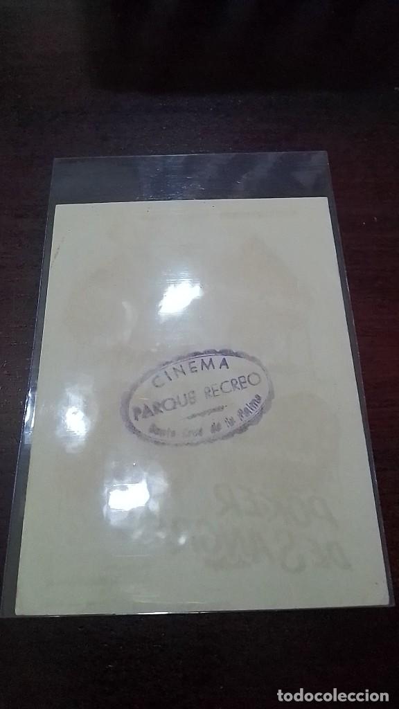 Cine: PROGRAMA O FOLLETO DE MANO DE CINE poker de sangre - Foto 2