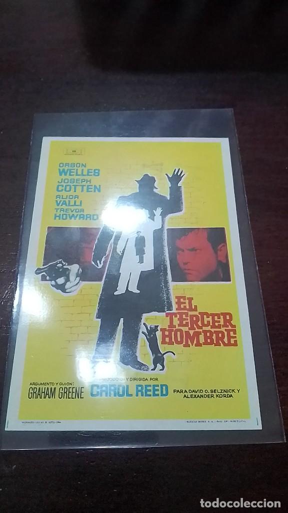 Cine: PROGRAMA O FOLLETO DE MANO DE CINE el tercer hombre - Foto 1