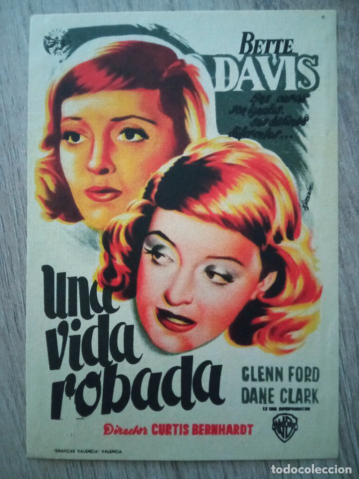 Cine: UNA VIDA ROBADA, BETTE DAVIS - Foto 1