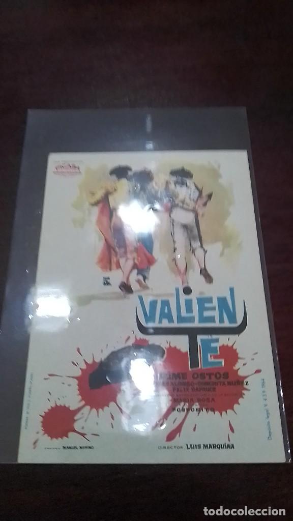 Cine: PROGRAMA O FOLLETO DE MANO DE CINE valiente - Foto 1