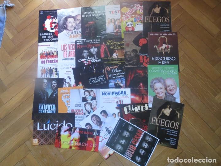 Cine: lote programas de teatro - Foto 1