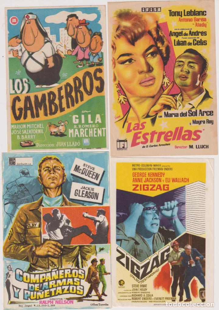 Cine: Lote de 4 Folletos: Zig Zag y otros - Foto 1