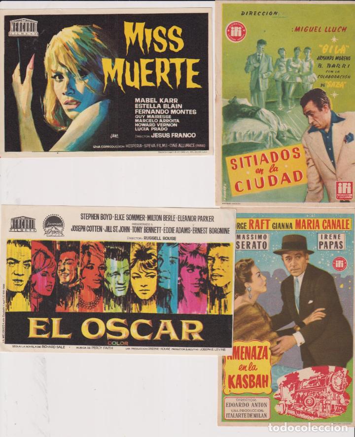 Cine: Lote de 4 folletos: El Oscar y otros - Foto 1