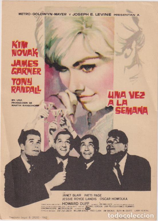 Cine: Una vez a la semana. Sencillo de MGM - Foto 1