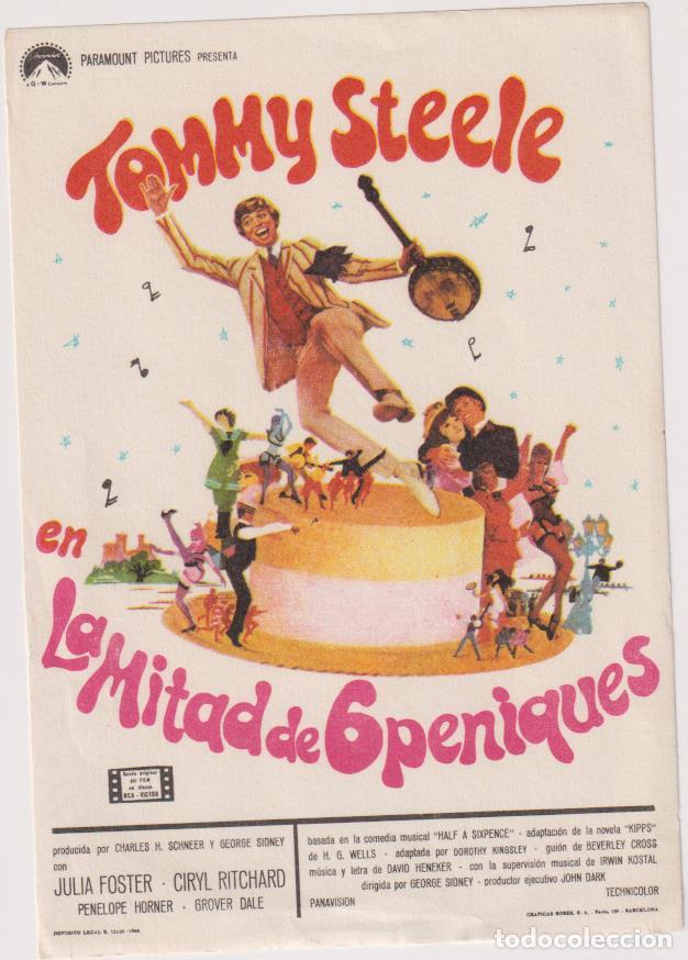 Cine: La mitad de 6 peniques. Sencillo de Paramount - Foto 1