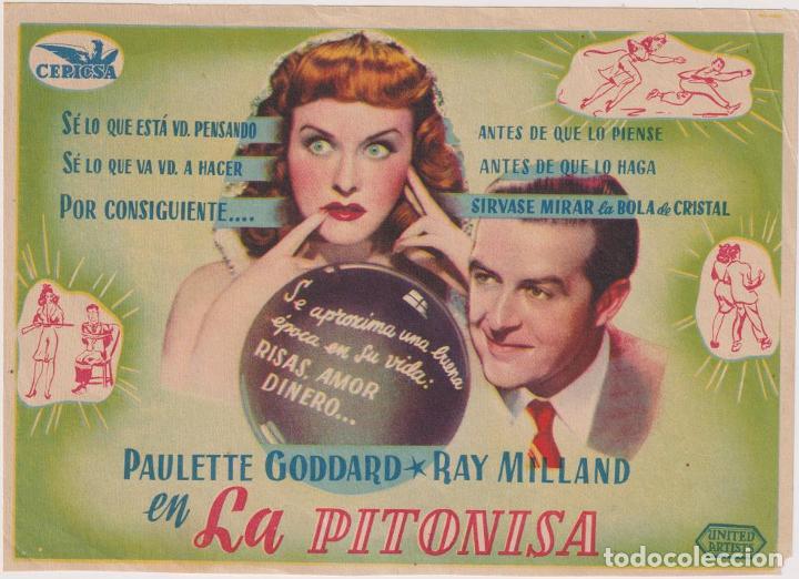 Cine: La Pitonisa. Sencillo de Cepicsa - Foto 1