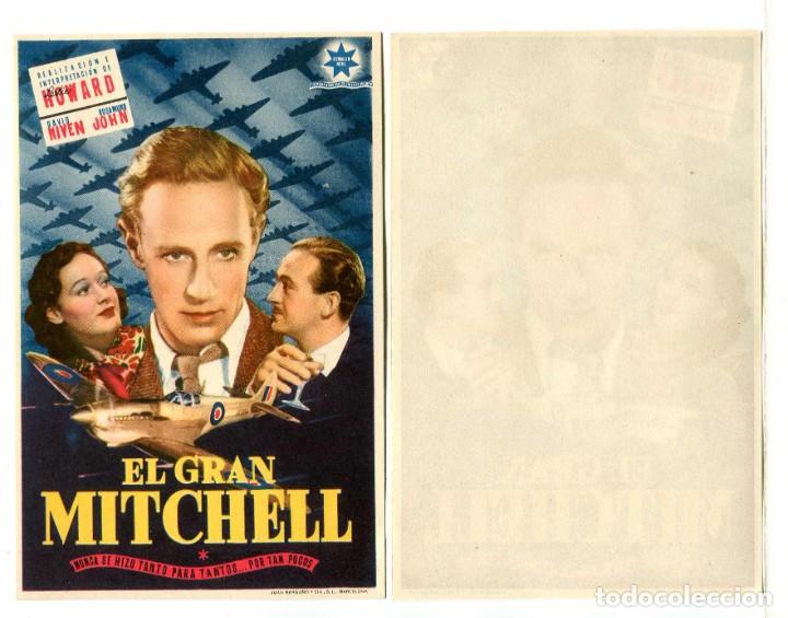  Flyers Publicitaires de films Anciens: EL GRAN MITCHELL, con Leslie Howard.