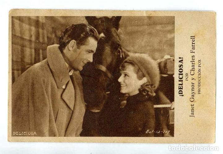 Cine: DELICIOSA, con Janet Gaynor.
