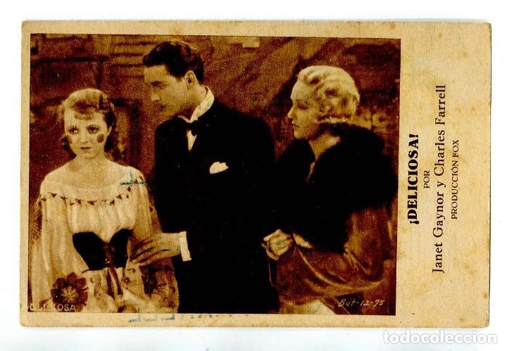 Cine: DELICIOSA, con Janet Gaynor.