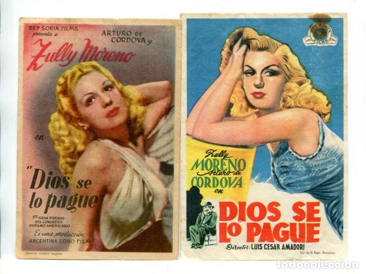 Cine: DIOS SE LO PAGUE, con Zully Moreno.