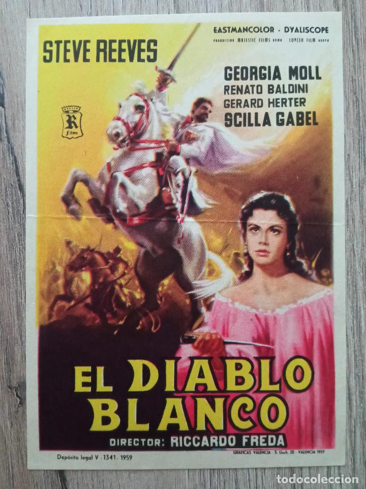 Cine: EL DIABLO BLANCO, STEVE REEVES