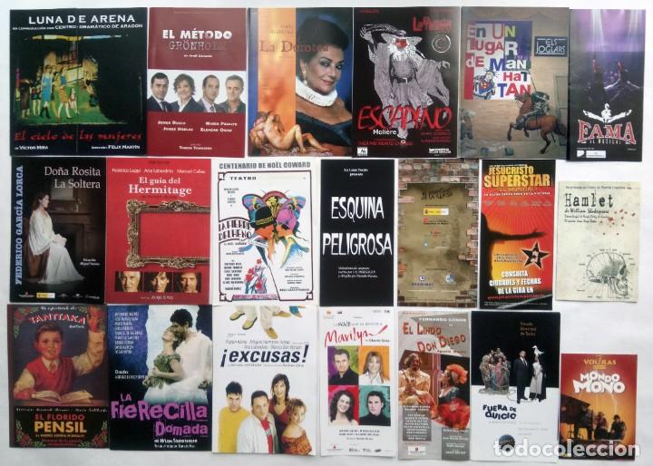 Cine: 50 PROGRAMAS DE TEATRO. - Foto 1