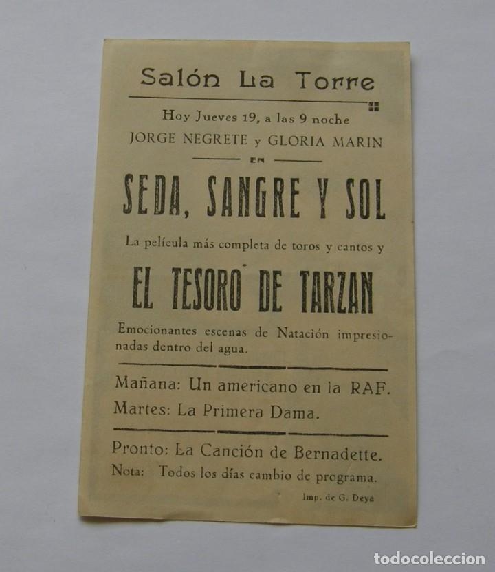 Cine: PROGRAMA DE CINE EL TESORO DE TARZAN - Foto 2