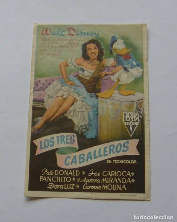 Cine: PROGRAMA DE CINE LOS TRES CABALLEROS-SIN PUBLICIDAD - Foto 1