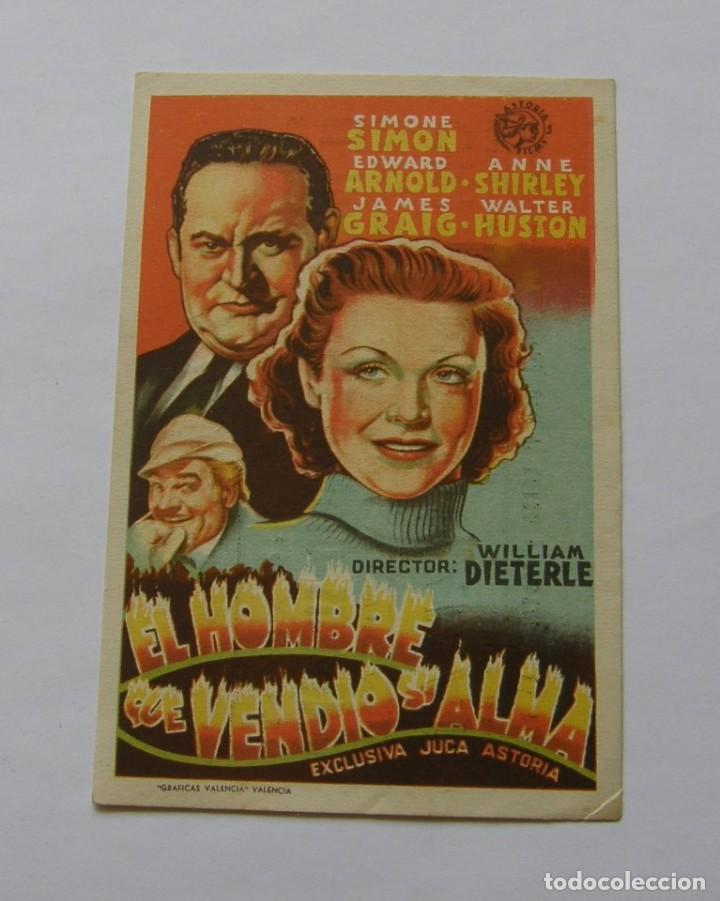 Cine: PROGRAMA DE CINE EL HOMBRE QUE VENDIO SU ALMA - Foto 1
