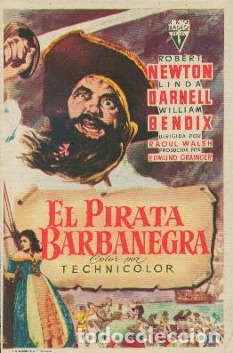Cine: EL PIRATA BARBANEGRA (Con publicidad)