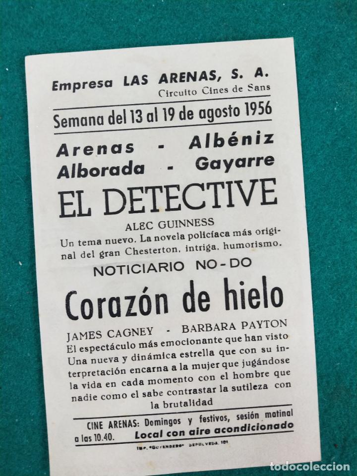 Cine: CORAZON DE HIELO. JAMES CAGNEY. PROGRAMA DE CINE CON PUBLICIDAD - Foto 2