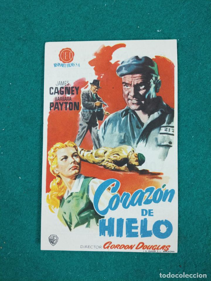 Cine: CORAZON DE HIELO. JAMES CAGNEY. PROGRAMA DE CINE CON PUBLICIDAD - Foto 1