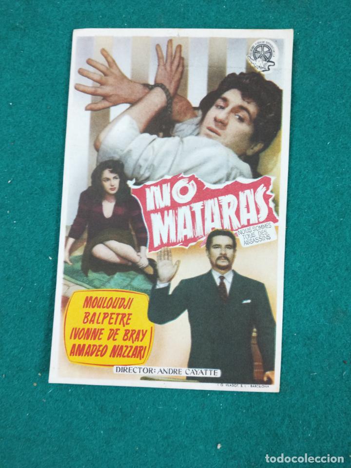 Cine: NO MATARAS. PROGRAMA DE CINE SIN PUBLICIDAD - Foto 1