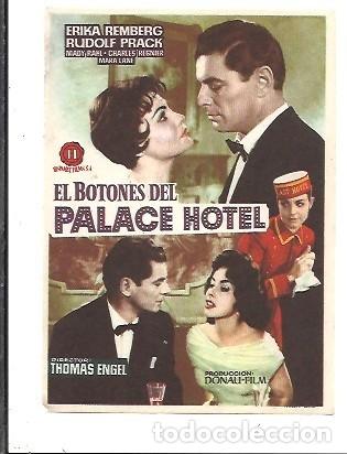 Cine: PROGRAMA DE CINE EL BOTONES DEL PALACE HOTEL - Foto 1