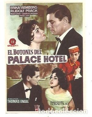 Cine: PROGRAMA DE CINE EL BOTONES DEL PALACE HOTEL - Foto 1