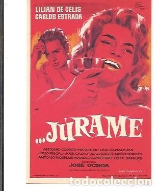 Cine: PROGRAMA DE CINE JURAME LILIAN DE CELIS CARLOS ESTRADA - Foto 1