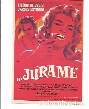 Cine: PROGRAMA DE CINE JURAME LILIAN DE CELIS CARLOS ESTRADA - Foto 1