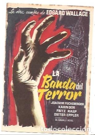 Cine: PROGRAMA DE CINE LA BANDA DEL TERROR - Foto 1