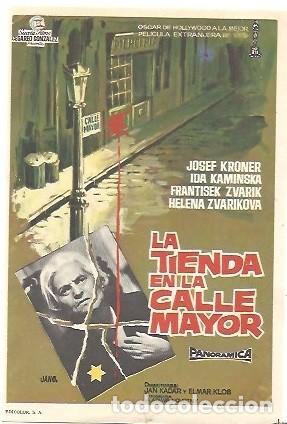 Cine: PROGRAMA DE CINE LA TIENDA EN LA CALLE MAYOR - Foto 1