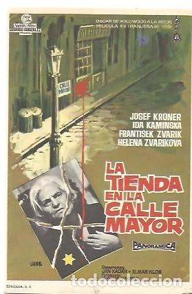 Cine: PROGRAMA DE CINE LA TIENDA EN LA CALLE MAYOR - Foto 1