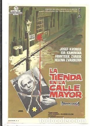 Cine: PROGRAMA DE CINE LA TIENDA EN LA CALLE MAYOR - Foto 1