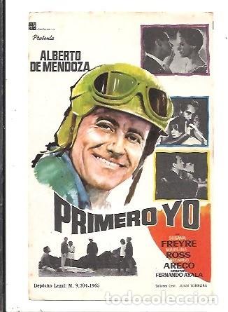 Cine: PROGRAMA DE CINE PRIMERO YO ALBERTO DE MENDOZA - Foto 1