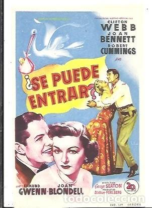 Cine: PROGRAMA DE CINE SE PUEDE ENTRAR - Foto 1