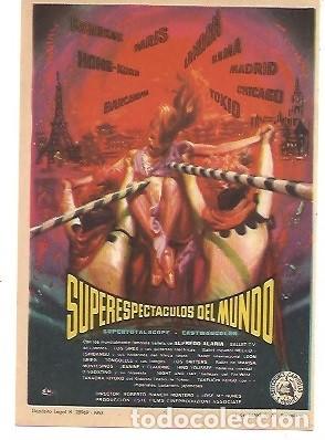 Cine: PROGRAMA DE CINE SUPERESPECTACULOS DEL MUNDO - Foto 1