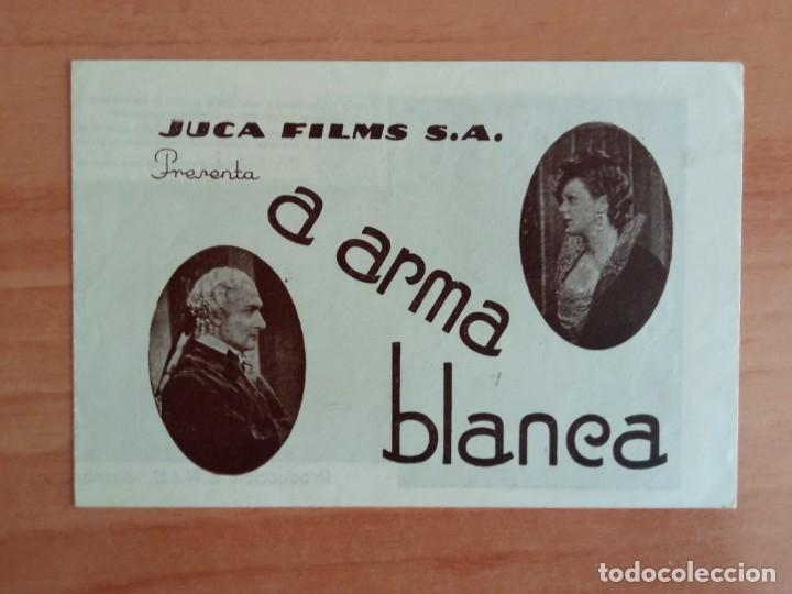 Cine: 1- PROGRAMAS DE CINE --A ARMA BLANCA - Foto 1