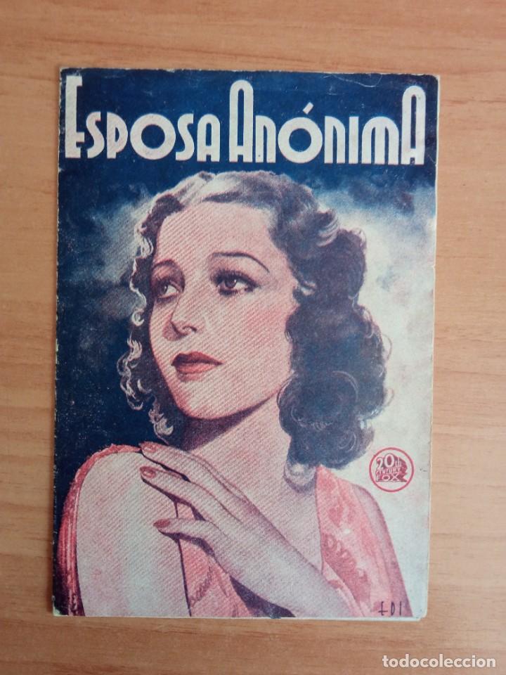 Cine: 1-- PROGRAMAS DE CINE -- ESPOSA ANONIMA - Foto 1