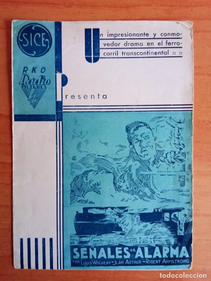 Cine: ROJO- PROGRAMAS DE CINE-- SE&Ntilde;ALES DE ALARMA - Foto 1