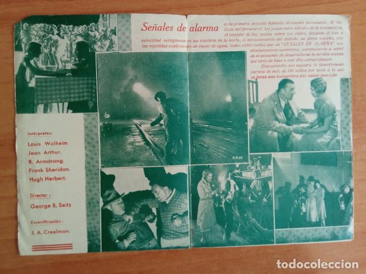Cine: ROJO- PROGRAMAS DE CINE-- SE&Ntilde;ALES DE ALARMA - Foto 2