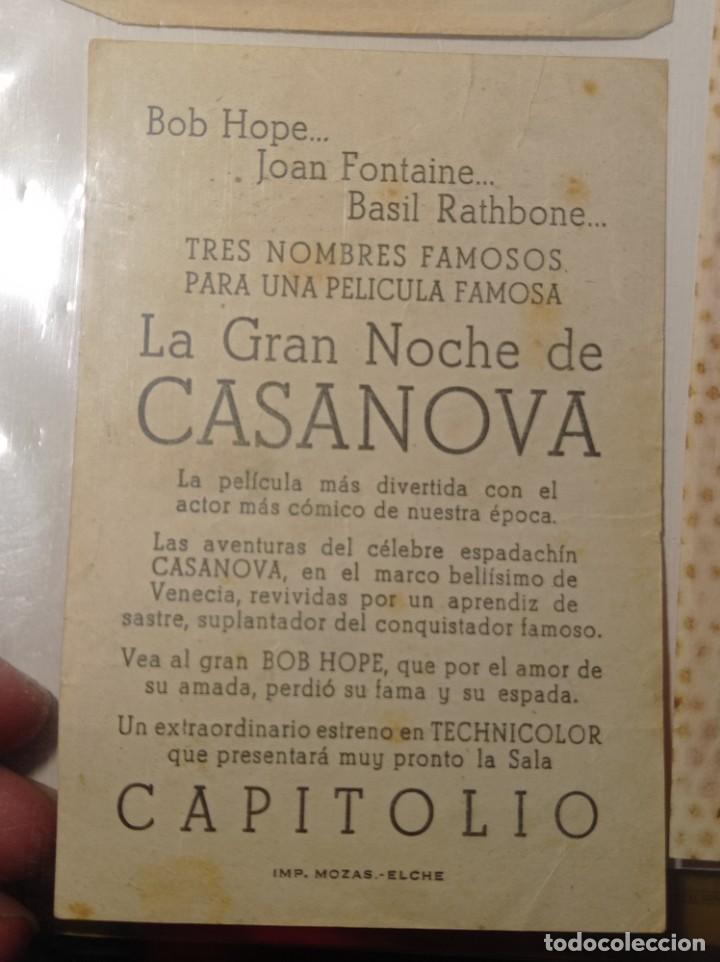 Cine: FOLLETO ORIGINAL PELICULA - Foto 2