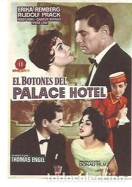 Cine: PROGRAMA DE CINE EL BOTONES DEL PALACE HOTEL - Foto 1