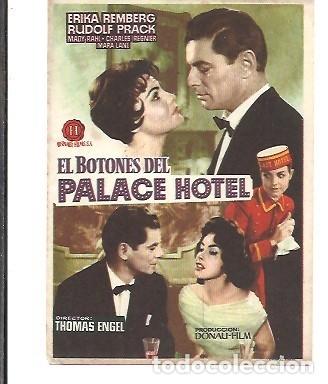 Cine: PROGRAMA DE CINE EL BOTONES DEL PALACE HOTEL - Foto 1