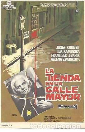 Cine: PROGRAMA DE CINE LA TIENDA EN LA CALLE MAYOR - Foto 1