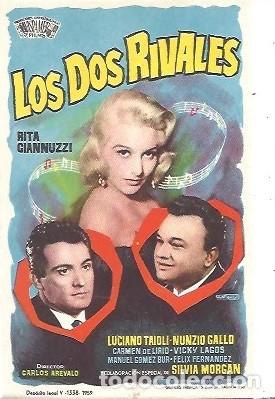 Cine: PROGRAMA DE CINE LOS DOS RIVALES - Foto 1