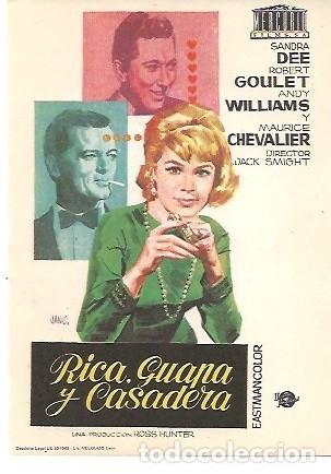 Cine: PROGRAMA DE CINE RICA GUAPA Y CASADERA - Foto 1