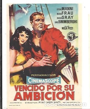 Cine: PROGRAMA DE CINE VENCIDO POR SU AMBICION - Foto 1