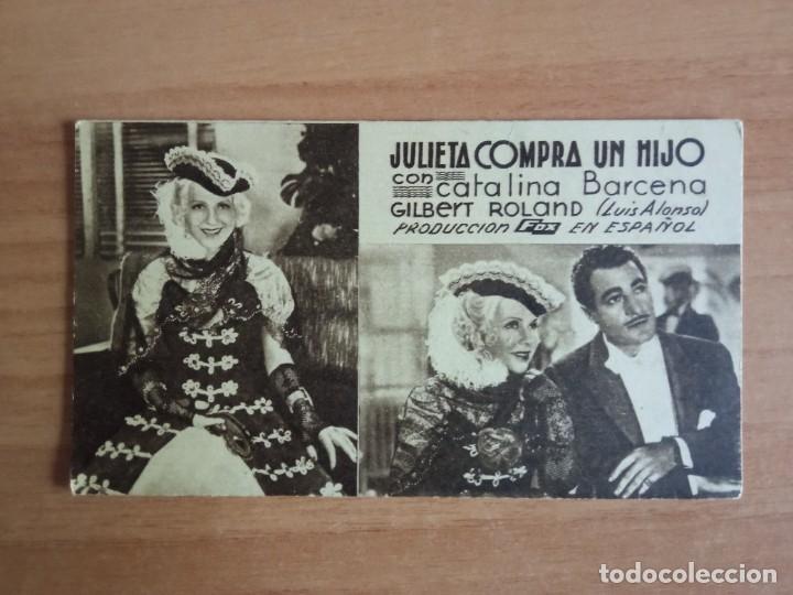 Cine: AT--PROGRAMA CINE-- JULIETA COMPRA UN HIJO - Foto 1