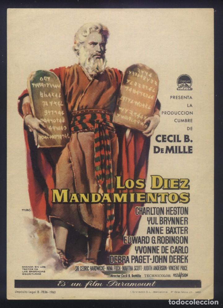 Cine: P-2429- LOS DIEZ MANDAMIENTOS (The Ten Commandments) Charlton Heston