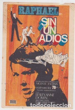 Cine: SIN UN ADI&Oacute;S - Foto 1