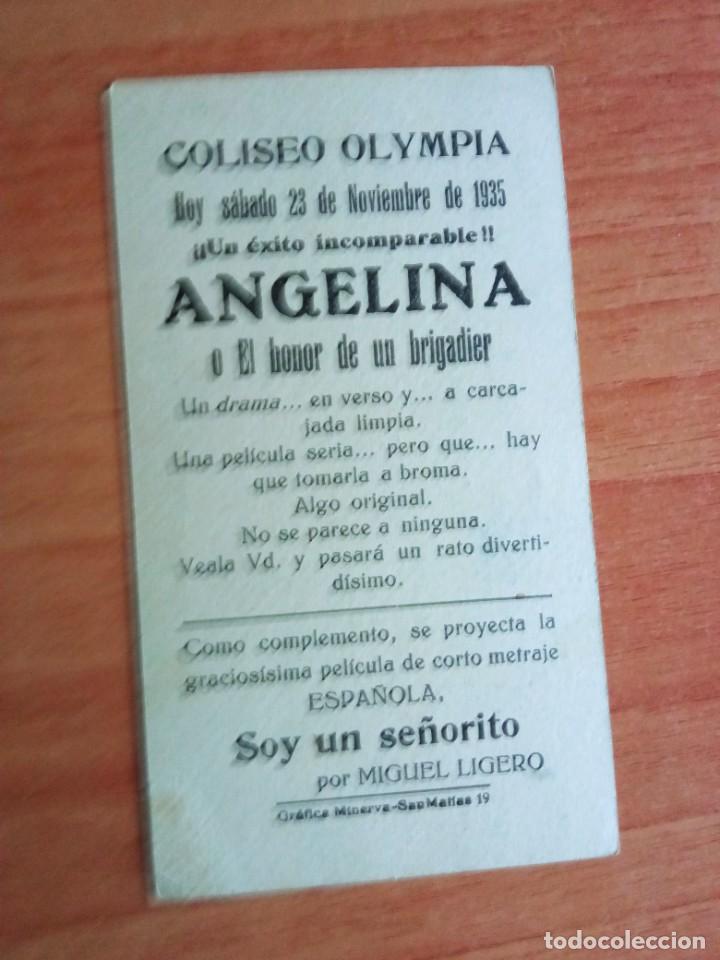 Cine: PROGRAMA CINE-- ANGELINA (c/t) - Foto 2