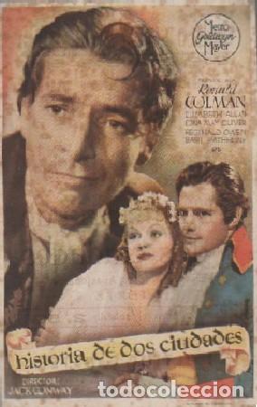 Cine: PROGRAMA DE CINE: HISTORIA DE DOS CIUDADES PC-5704 - Foto 1